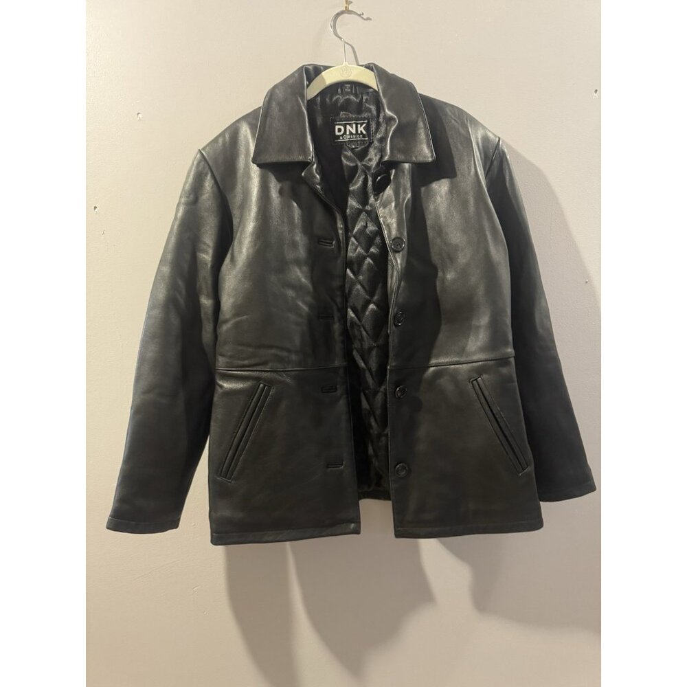 DNK Classic Lady Leather Jacket Size L